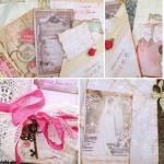 Bird Cage Themed Wedding Guest Book - Pink And..