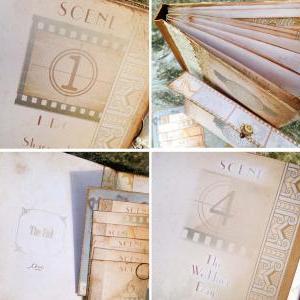 Hollywood Wedding Guest Book - 24 Pages