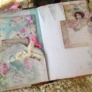 Wedding Guest Book - Sweet Romance - 24 Pages