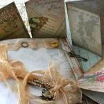 Wedding Guest Book - Our Journey Of Love - Vintage..